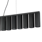 718137 Люстра ROMA 13х28W GU10 (led) ЧЕРНЫЙ