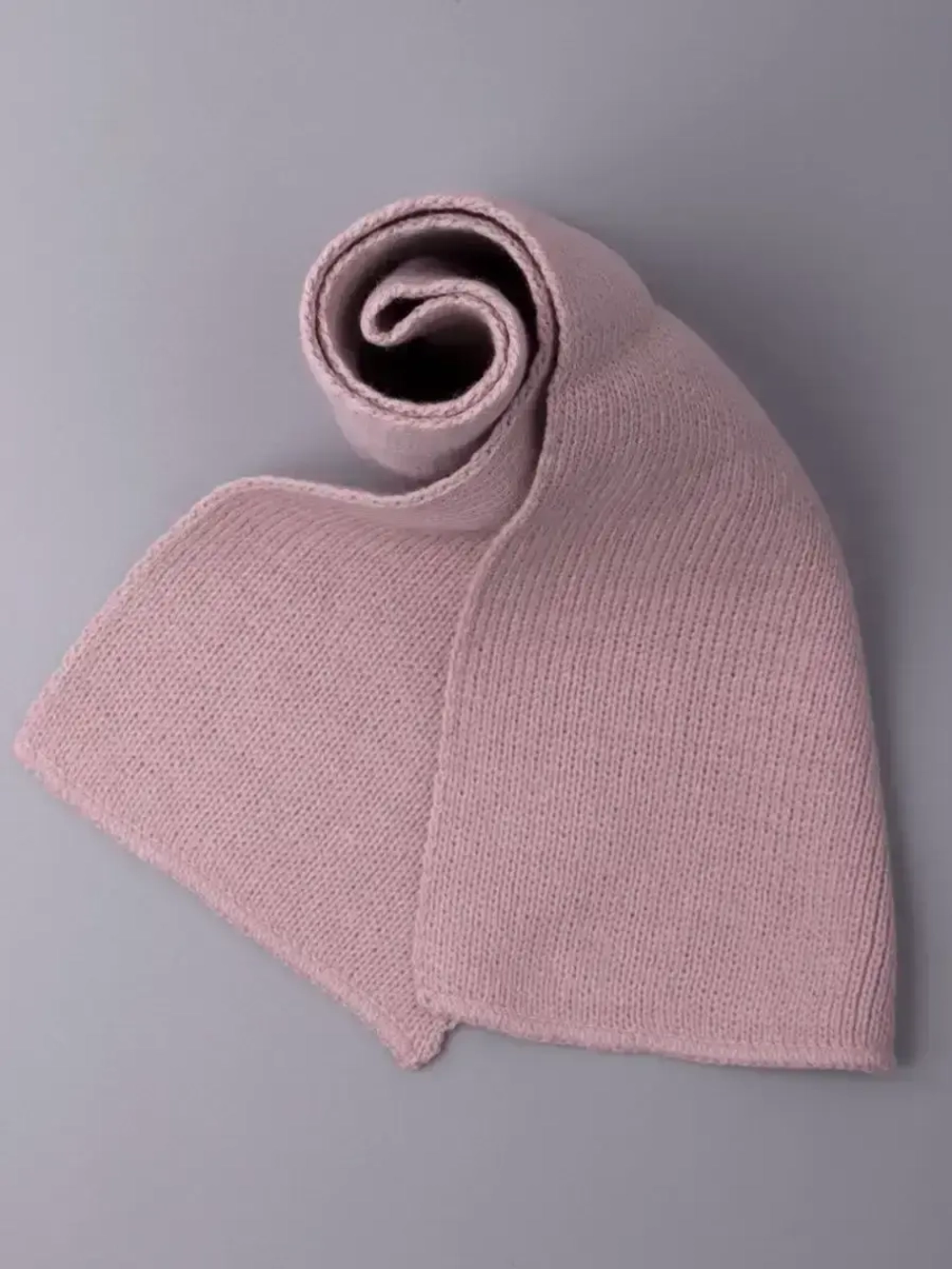 Шарф вязаный демисезонный для девочки