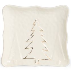 БЛЮДО СЕРВИРОВОЧНОЕ "НОВОГОДНЕЕ" 15,7*14,4*2,3 СМ