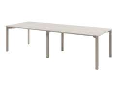 Стол переговоров 2800х1000х750 на 10 человек D-102