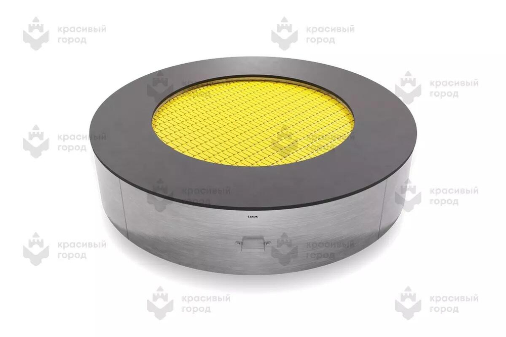 Батут круг желтый Ø210 (прыж. пов. Ø141)