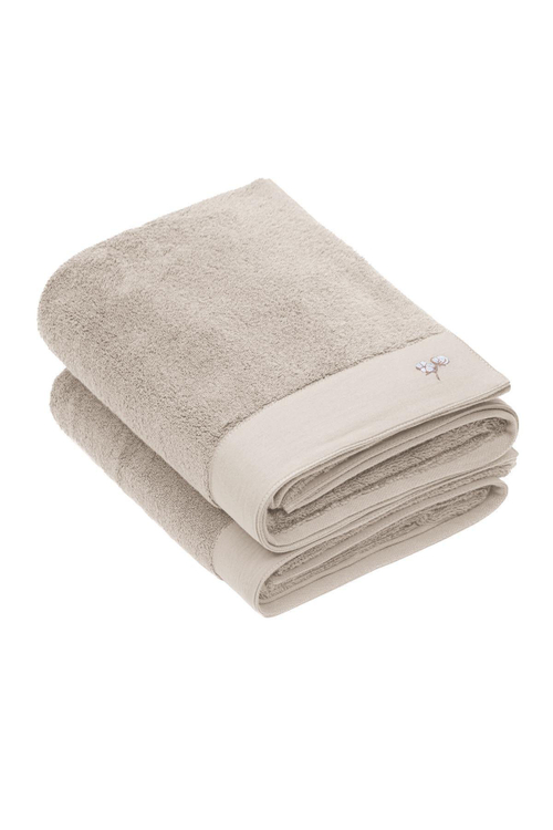 Полотенце из органического хлопка Pure Cotton 50х90 бежевый