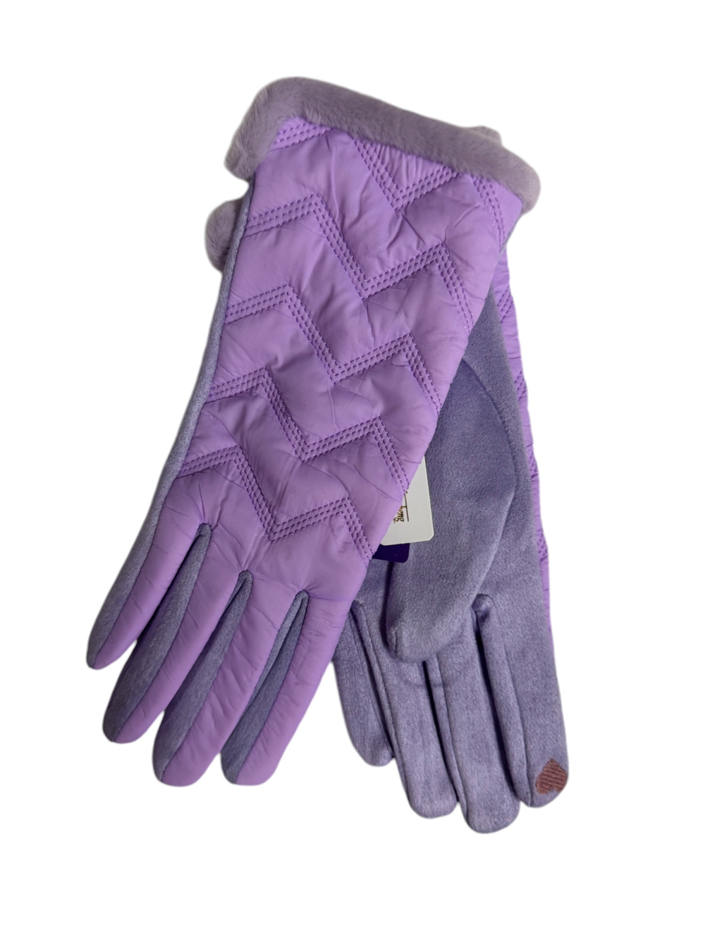 Перчатки. Женские. Верх: Текстильные. Подклад: Плюш-флис. Сенсорные. В упаковке 12 шт, разные цвета.