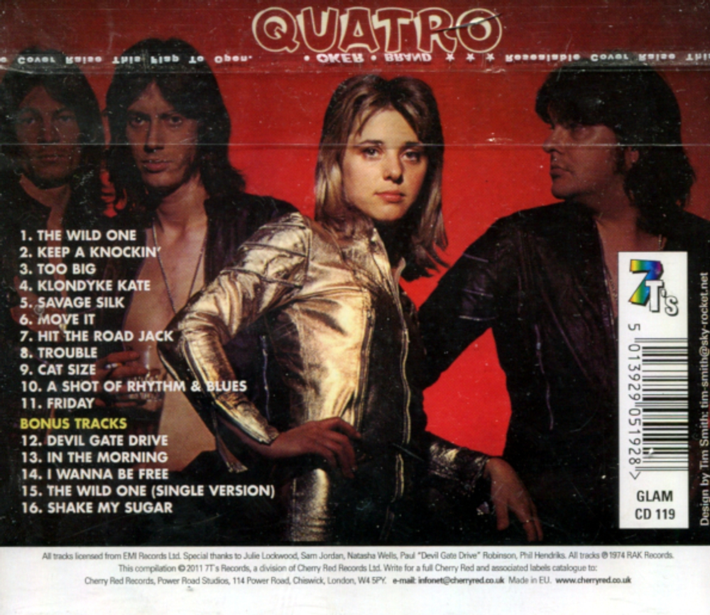 Suzi Quatro / Quatro (CD)