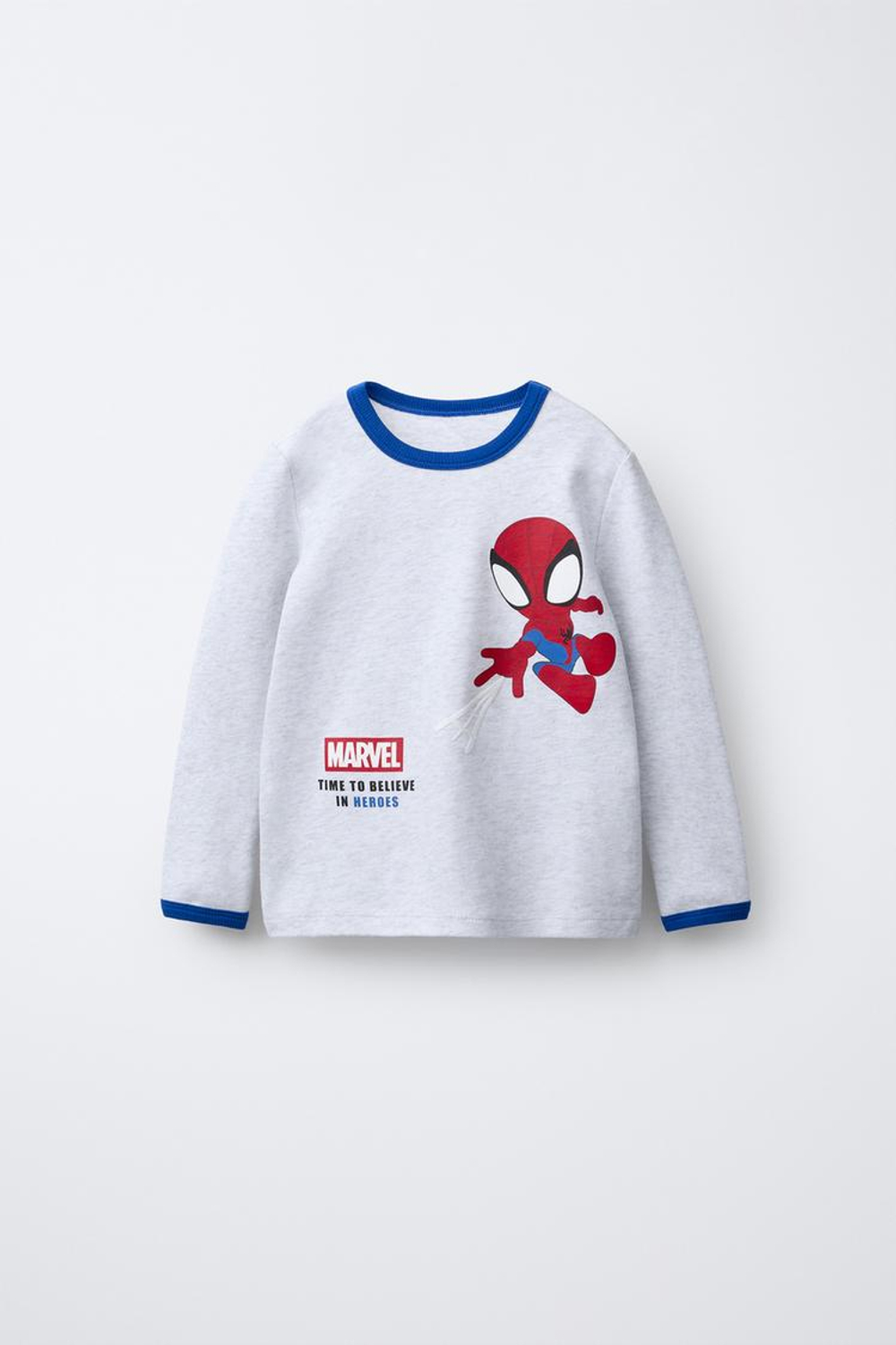 ZARA ПИЖАМА SPIDEY © MARVEL, СЕРЫЙ МЕЛАНЖ