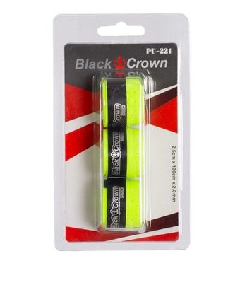 Black Crown Теннисные намотки 3P - neon yellow