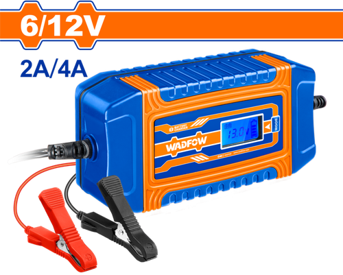 Зарядное устройство для аккумуляторов 6/12В 2/4А (4) WADFOW WBY15041