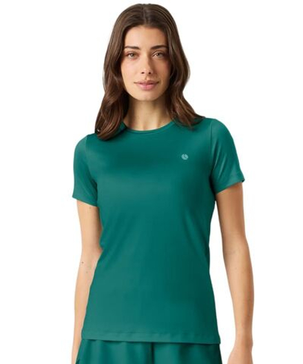 Женская теннисная футболка Bj_rn Borg Ace Slim - posy green