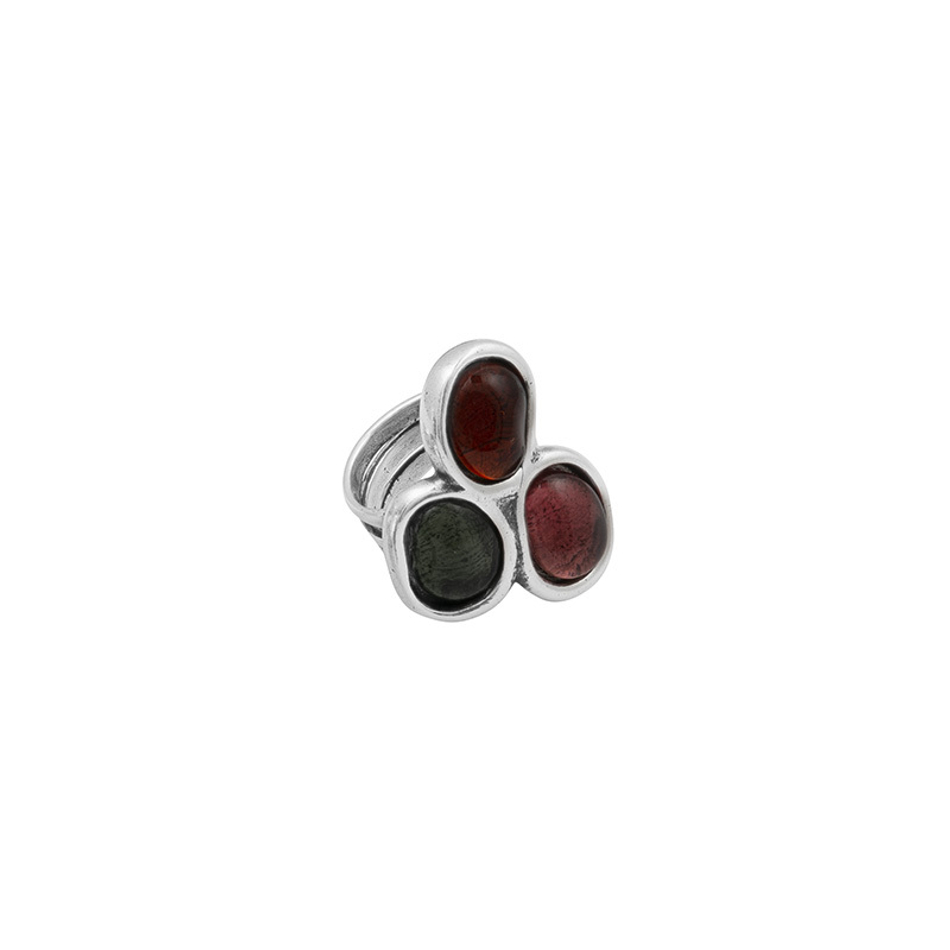 Кольцо Ciclon ÁGATA MARRON K232506-02-09 R/S