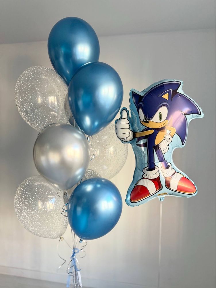 Воздушные гелиевые шарики с доставкой по Хабаровску Соник №5063