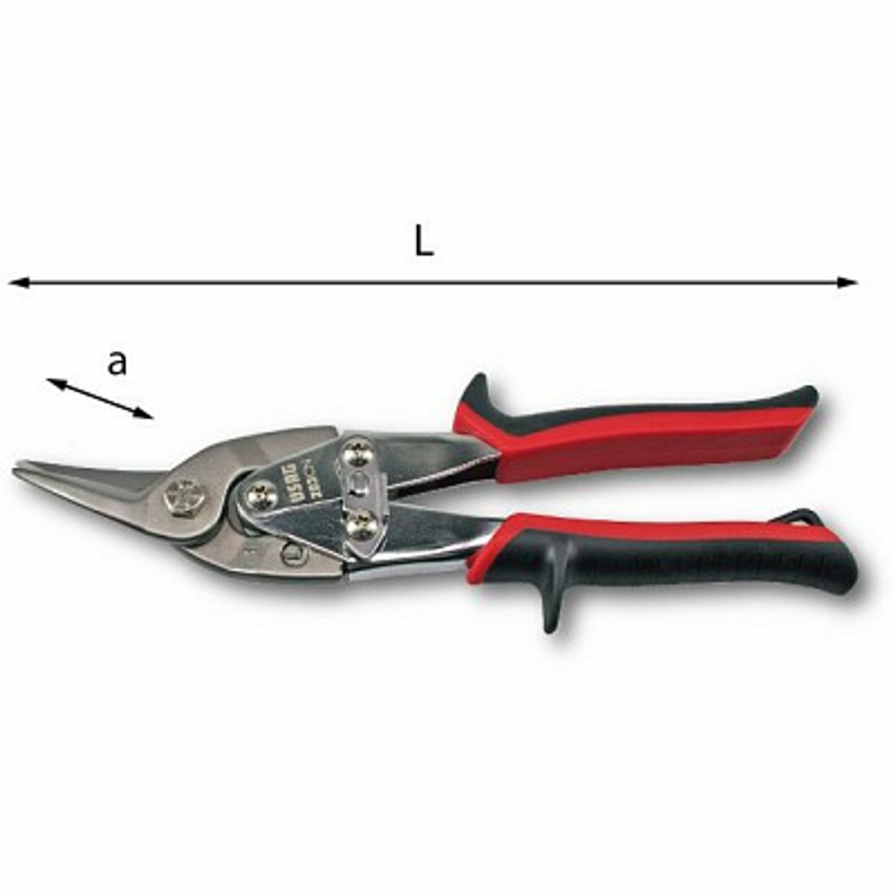 203 CN Ножницы для листовой стали 250 мм, с левосторонними лезвиями, USAG (Италия)