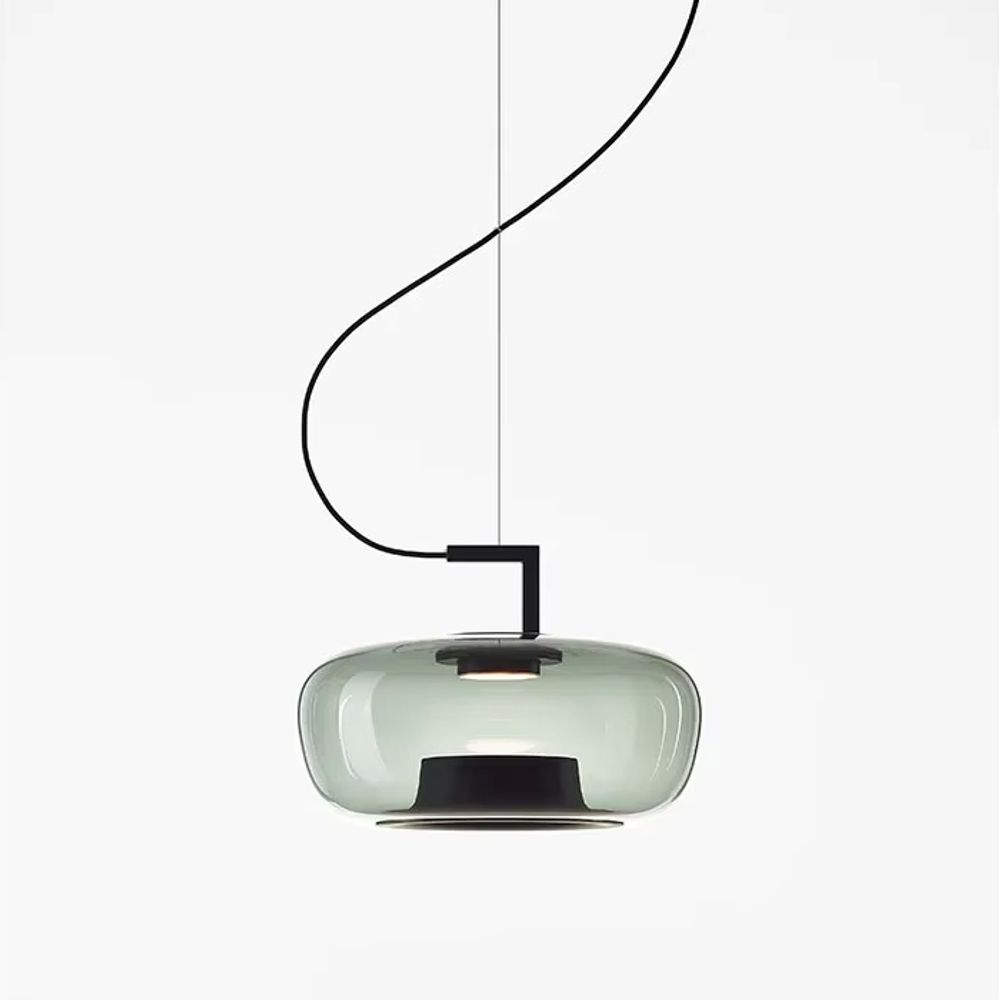 Подвесной светильник 8871P/C L black/light green