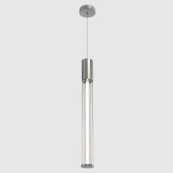 Светильник подвесной Crystal Lux LINEUP SP11W LED CHROME