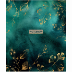 НОВИНКА! ТЕТРАДЬ ОБЩАЯ 48 ЛИСТОВ НА СКРЕПКЕ “Gold Floral Pattern”