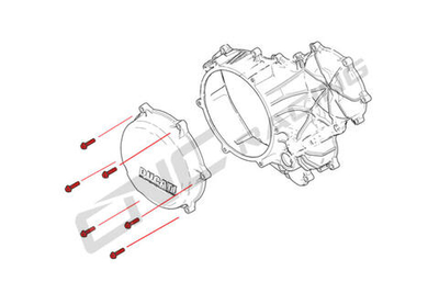 CNC Racing Болты крышки сцепления Ducati титановые комплект KV430