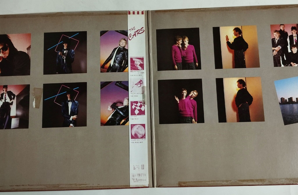 Винтажная виниловая пластинка LP The Cars Heartbeat City (Japan 1984) (Obi)