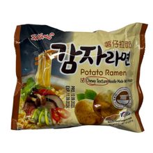 Лапша быстрого приготовления картофельная Samyang Potato Ramen 120 г, 5 шт