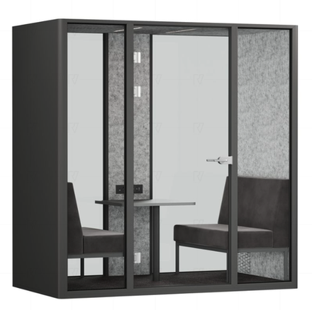 Акустическая кабинка СаундКуб з/с-стекло SDC-2.2-GL