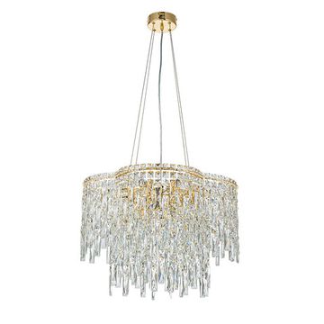 Подвесной светильник 12*E14 V000444 12041/12P Gold золото Carletti Indigo