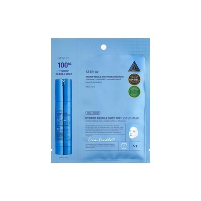 Маска двухступенчатая для увлажнения VT Cosmetics Hydrop Reedle Shot 100hl 2 Step Mask 1,5 мл. + 27 мл.