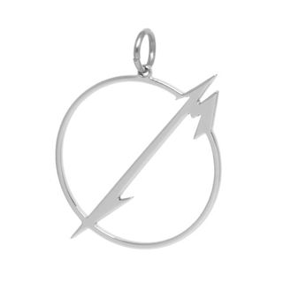 Кулон Metallica М круг 34х32мм (320)