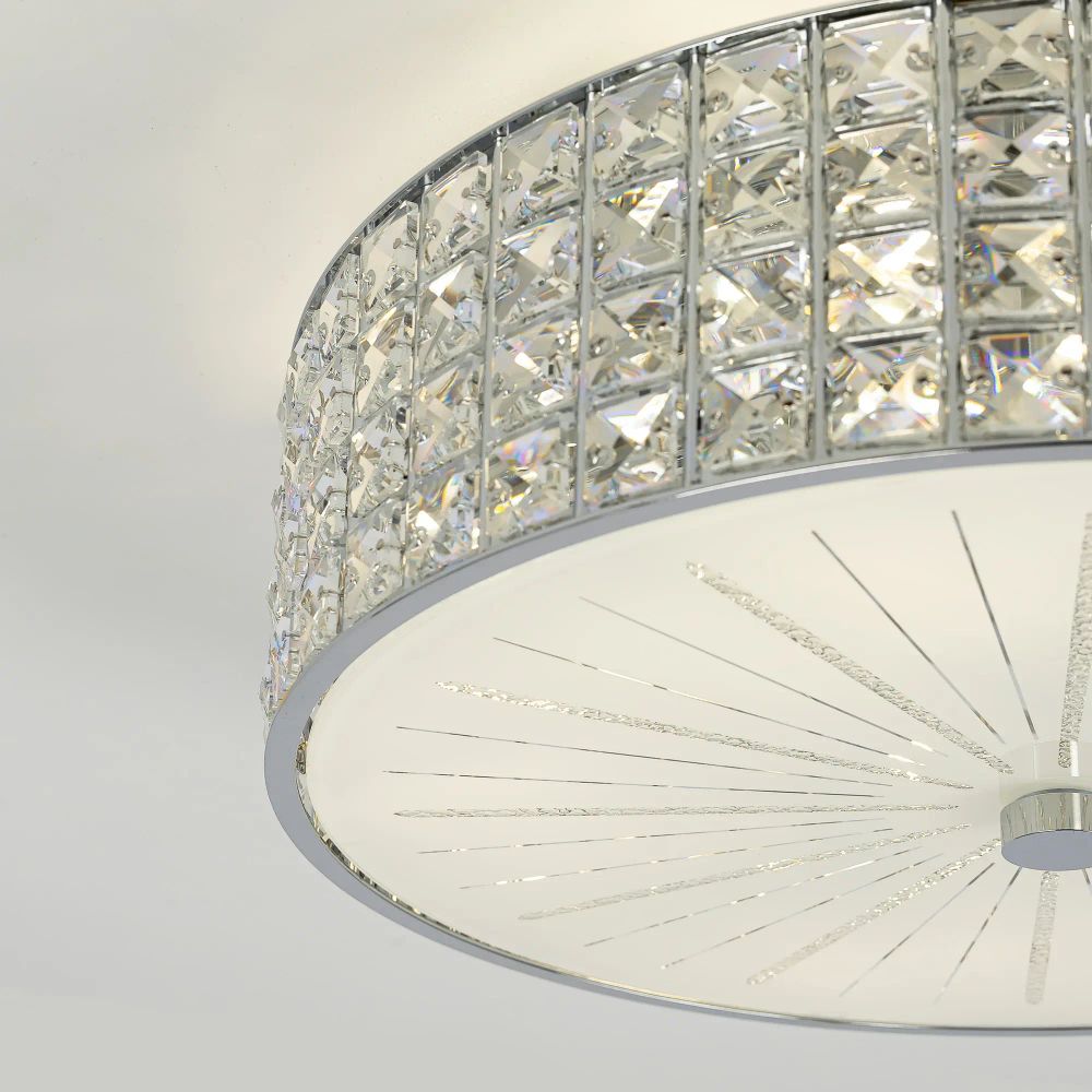 Citilux Портал CL324151 Люстра хрустальная Хром