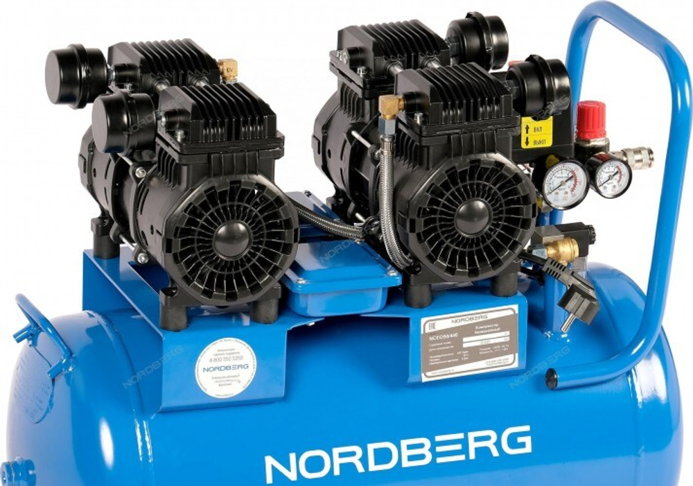 Компрессор поршневой безмасляный NORDBERG NCEO50/440 ЦБ-0010787