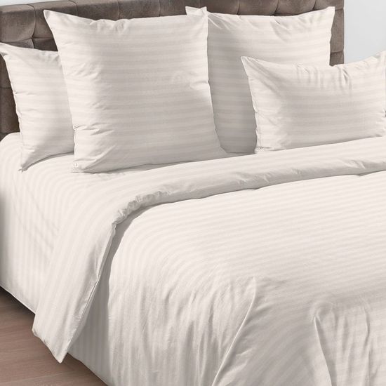 Двуспальный с европростынёй комплект постельного белья Парма осн. перкаль