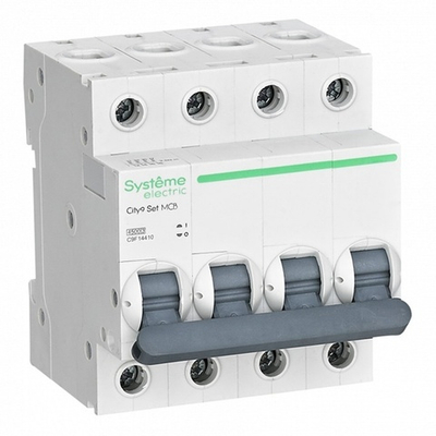 Автоматический выключатель City9 Set 25А В 4П 4,5кА Systeme Electric (автомат электрический) C9F14425