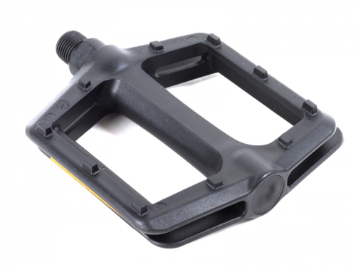 Педали пластик BMX APD-F13-Cmp широкие EPB (engineered polymer bearing) ПОЛИМЕР. ПОДШИПНИКИ. 111x105x31мм, 310г черные AUTHOR