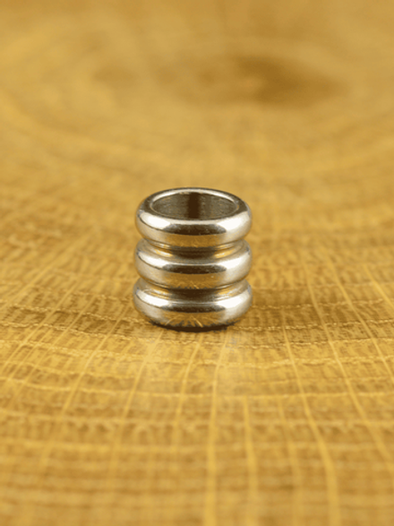 Бусина-концевик из нержавеющей стали