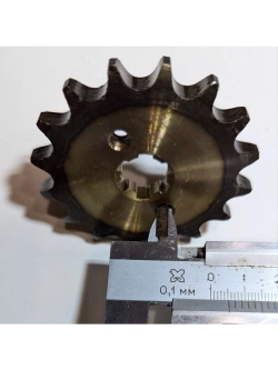 +t Звезда ведущая (428-16) закаленные зубья