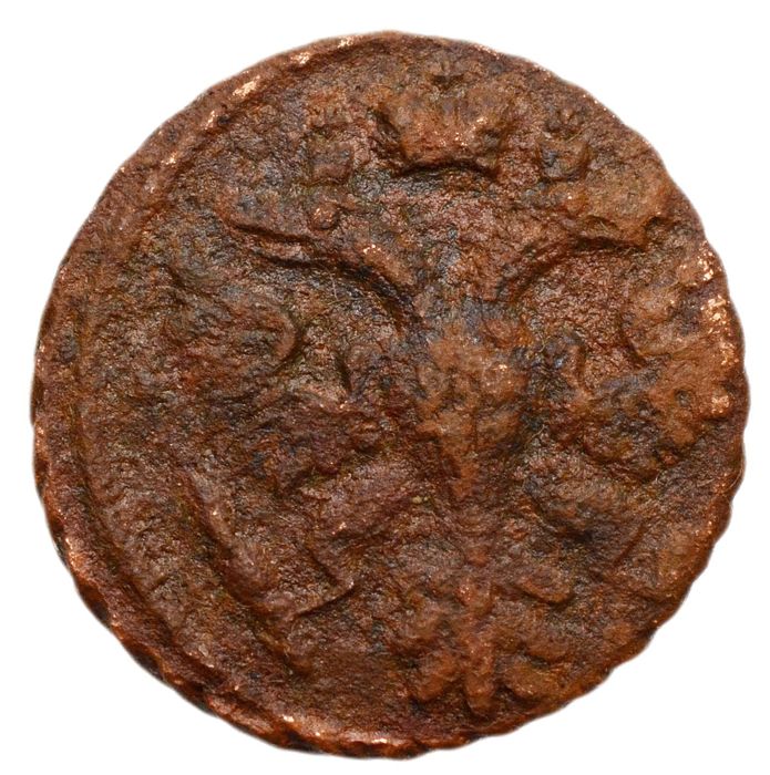 Полушка 1740 Анна  Иоанновна VG