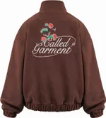 Куртка Called a Garment Флисовая FCF Logo Jacket
vol.2 коричневая