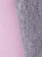 Шапка для девочек осенняя, с ушками серая