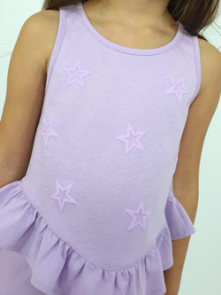 02-147-3 Комплект для девочки (туника+брюки)