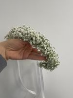 Свадебный венок из гипсофилы