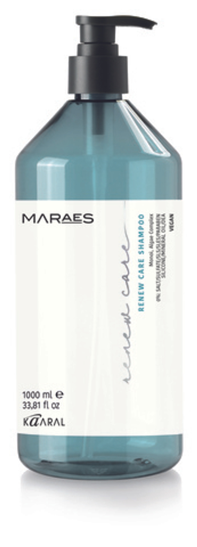 Шампунь KAARAL Maraes Renew Care Shampoo восстанавливающий для тусклых и поврежденных волос - 1000 мл.