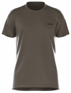 Мужская теннисная футболка Björn Borg Essential Active T-Shirt - зеленый