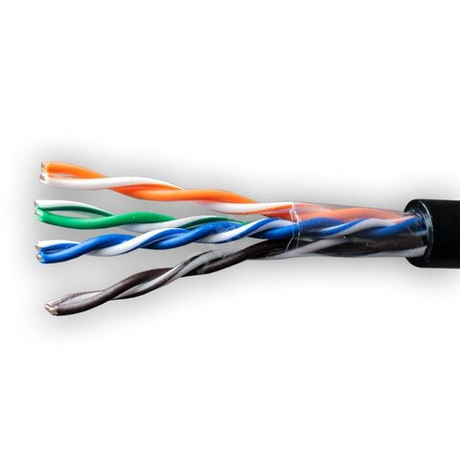 UTP Long Ethernet SUPRLAN 5e 4x2x0,64 Cu PVC Out. 500м, внешний