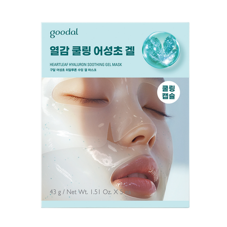 Goodal Heartleaf Hyaluron Soothing Gel Mask 1шт