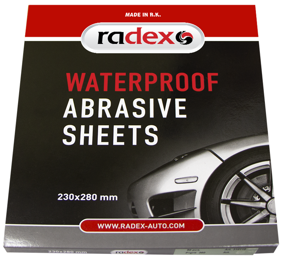 Абразивная бумага RADEX