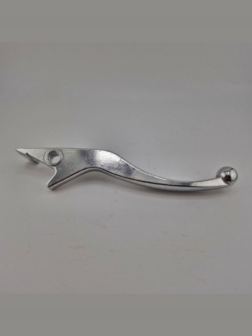 Рычаг тормоза на мотоцикл эндуро, питбайк серебристый L-165