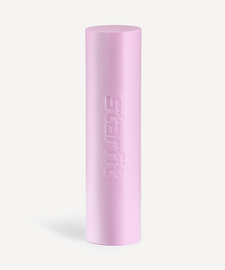 Ролик для йоги и пилатеса FA-501, 15x60 см, розовый пастель