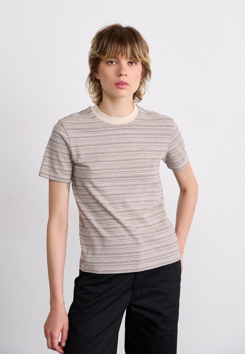 Carhartt WIP GELLAR  - Футболка с принтом - Серый