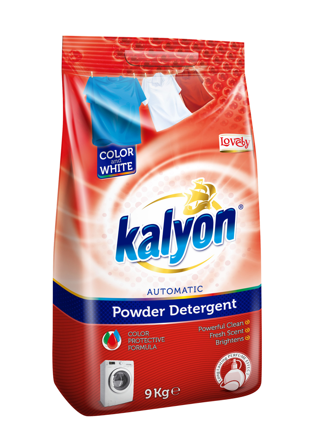 Kalyon Порошок автомат 9кг Роза