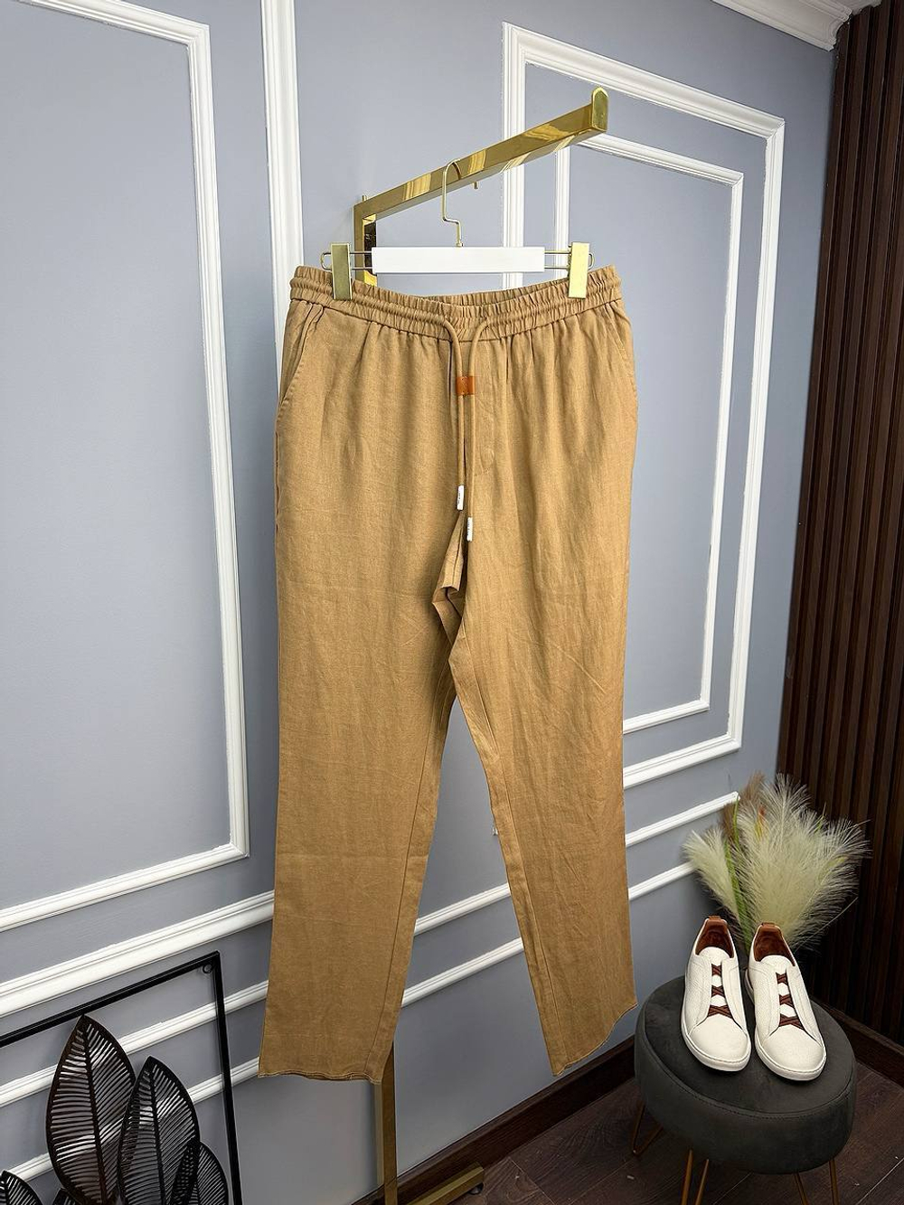 Льняные брюки Loro Piana