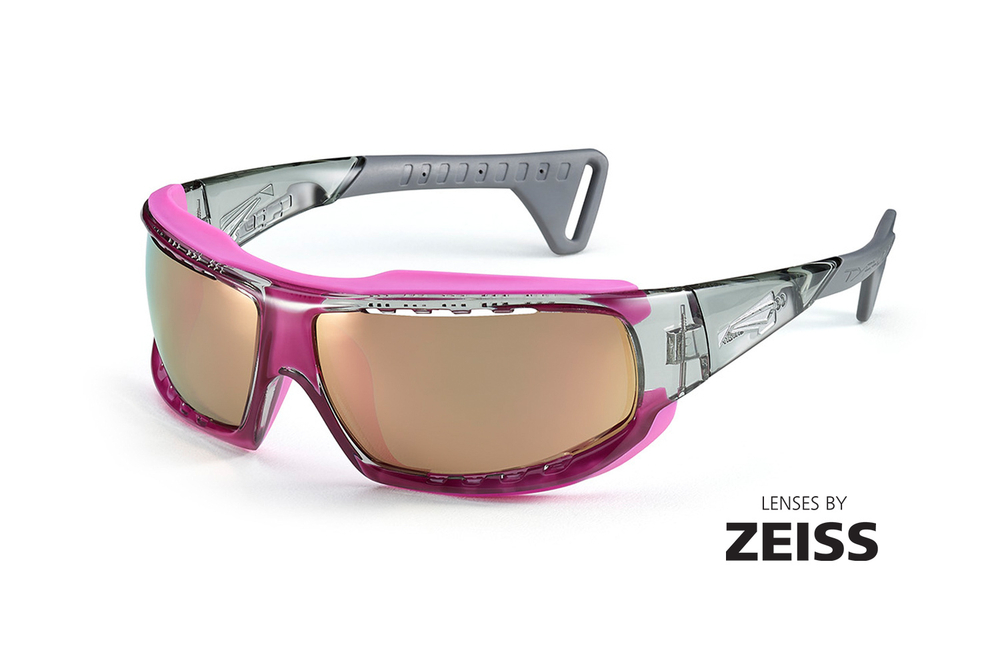 Спортивные очки LiP Typhoon / Gloss Trans. Grey / Pink / Zeiss/ PA Polarized / Rose Gold Lens