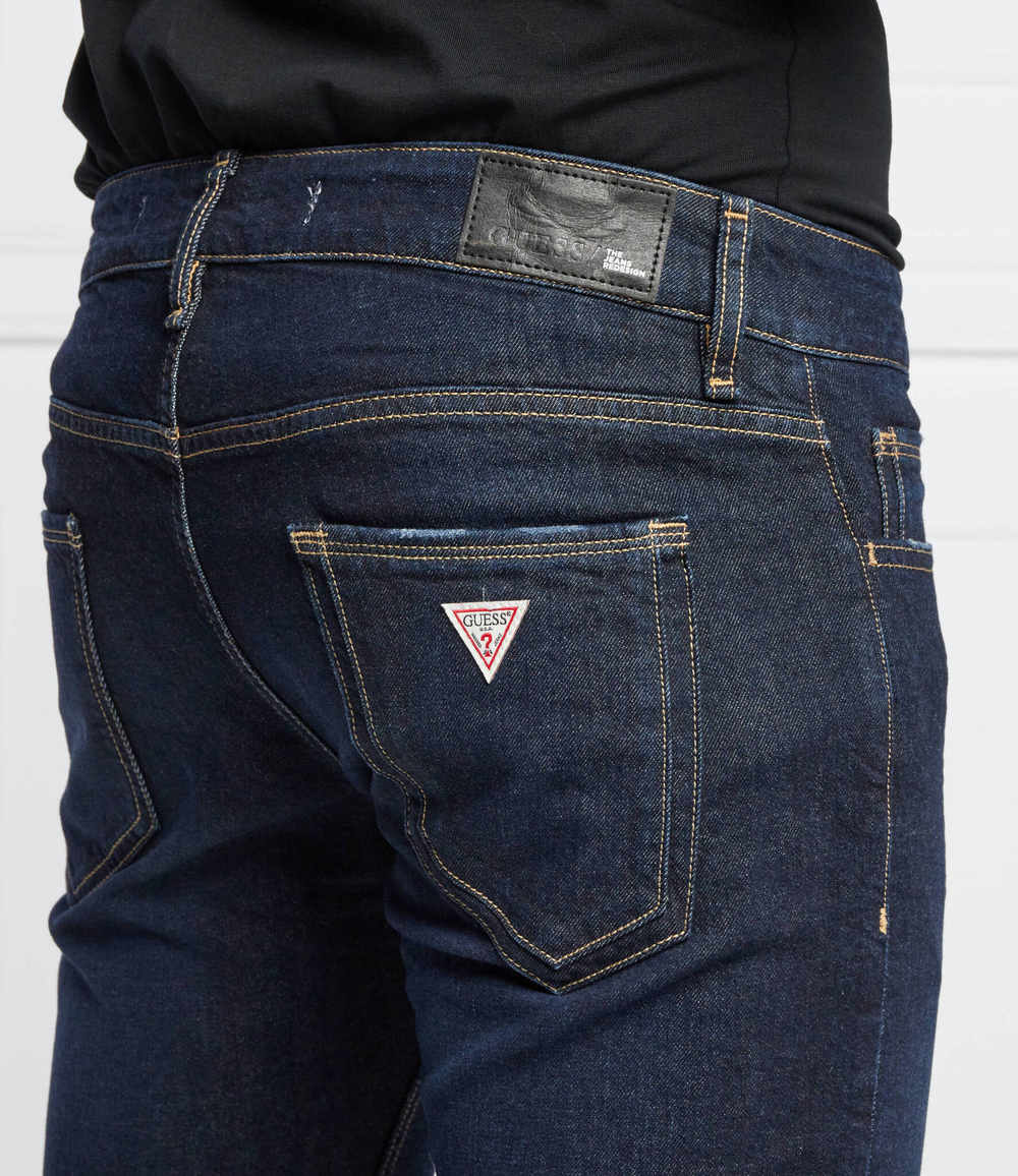 джинсы miami fly GUESS - темно-синий (M2GA04 D4KH7)