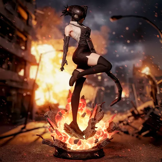 Reze with Demon Form ver. - Chainsaw Man